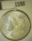 1598.           1904 P Morgan Silver Dollar, Uncirculated