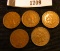 1709.           1879 G+, 1880 VF, 1894 VF+, 1902 VF+, & 1906 VF Indian Head Cents.