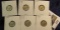 1777.           (6) different date or mint mark 1940-41 S Mercury Dimes. All grading EF or better.