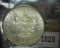 1820.           1878 S Morgan Silver Dollar, EF.