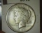 1849.           1921 P Peace Silver Dollar, Key date, VF.