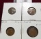 1898.           1912 S VG, 13 P VF, 24 P EF, & 24 D Good Scarce Lincoln Cents.
