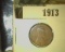 1913.           1914 D Lincoln Cent, VG-8