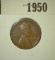 1950.           1922 D Lincoln Cent, VF.