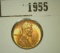 1955.           1937 P Lincoln Cent, Uncirculated.