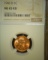 1988.           1946 D Lincoln Cent, NGC slabbed MS 65 RD
