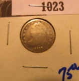 1023.           1835 BUST DIME