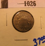 1026.           1882 SHIELD NICKEL