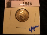 1046.           1866 THREE CENT NICKEL