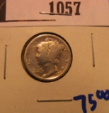 1057.           1921 MERCURY DIME