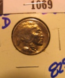 1069.           1920-D BUFFALO NICKEL