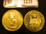 1239.           1620-1920 Pilgrim Tercentenary Commemorative Silver Half Dollar, AU-Unc & 1991-1995