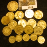 1249.           $4.25 Face Value in older 90% Silver U.S. Coins.