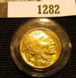 1282.           1937 P Buffalo Nickel, Uncirculated.