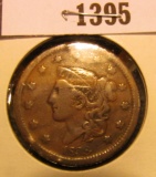 1395.           1838 U.S. Large Cent, Fine.