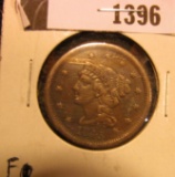 1396.           1845 U.S. Large Cent, Fine.