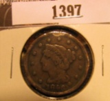 1397.           1846 U.S. Large Cent, Good.