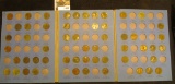 1408.           1909 P VDB-1940S Partial Set of Lincoln Cents in a blue Whitman folder.