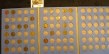 1411.           1941-58 Partial Set of Lincoln Cents in a blue Whitman folder.