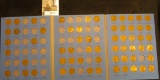 1417.           1941-77 Partial Set of Lincoln Cents in a blue Whitman folder.