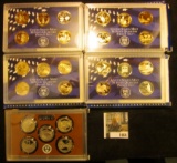 1464.           2000 S, 2003 S, 2006 S, 2008 S, & 2011 S United States Mint 50 State Quarters Proof