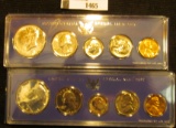 1465.           1966 & 67 U.S. Special Mint Sets in original boxes as issued. Both with 40% Silver H