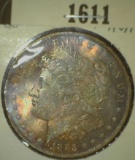 1611.           1885 O Morgan Silver Dollar, Gorgeous top end coin from an original roll. Superb obv