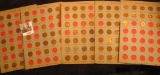 1625.           1909-64 Partial Set of Lincoln Cents in a 1959 Dansco folder, which is not in great