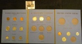 1635.           Blue Whitman Type Coin Folder with a few U.S. Coins including Indian Head & Lincoln