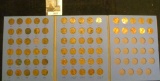 1637.           1909-78 Set of One-A-Year Lincoln Cents, missing only the 1922. Some green toning. S