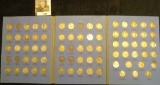 1641.           A nearly complete set of Mercury Dimes dating 1916-45. Missing only the 1916D, 21P,