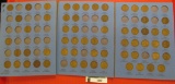 1647.           1909 P VDB - 1940 Partial Set of Lincoln Cents in a blue Whitman folder.