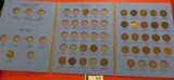 1648.           Partial Set of Indian Head Cents in a blue Whitman Coin Folder. Includes1863, 1865,