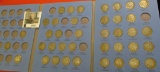 1655.           Partial Set 1916-38 of Buffalo Nickels in a blue Whitman folder.