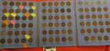 1662.           Early Lincoln Cent folder with a nice mix of both Lincoln and Indian Head Cents. Non