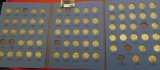 1668.           1916-45 Partial Set of Mercury Dimes in a blue Whitman folder. Missing only the 1916