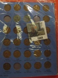 1669.           1941-74 Set of Lincoln Cents in a blue Whitman folder. Several AU to BU.