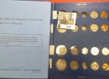 1678.           Deluxe Whitman Year Set album containing: 1960 P & D Cents and Nickels; 1961 P & D C