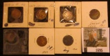 1695.           1858 Flying Eagle Cent; 1859 Fine, 1865, 1901, & 1905 Indian Head Cents; 1913 & 38 L