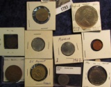 1793.           1966 Bahamas Island One Cent; 1980 Germany One Pffenig; 1981 Princess Diana & Prince