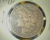 1819.           1878 CC Morgan Silver Dollar, VG.