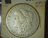 1838.           1894 O Morgan Silver Dollar, Fine.