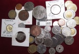 1872.           $1.32 Canada coinage and a mixed group of Foreign and Euro coinage.