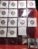 1874.           (12) Coin Set of 2009 P & D Trust Territories Matted finished quarters from a U.S. M