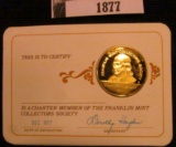 1877.           1977 Gold-plated Sterling Silver 