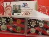 1940.           2002 S U.S. Silver Proof Set, original as issued.