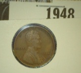 1948.           1915 S Lincoln Cent, VF.