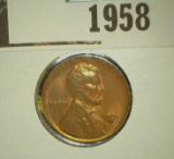 1958.           1931 D Lincoln Cent, MS 60.