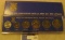 1973 Israel's 25th Anniversary Official Six-piece Mint Set in original box of issue.