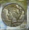 1934 S U.S. Peace Silver Dollar.